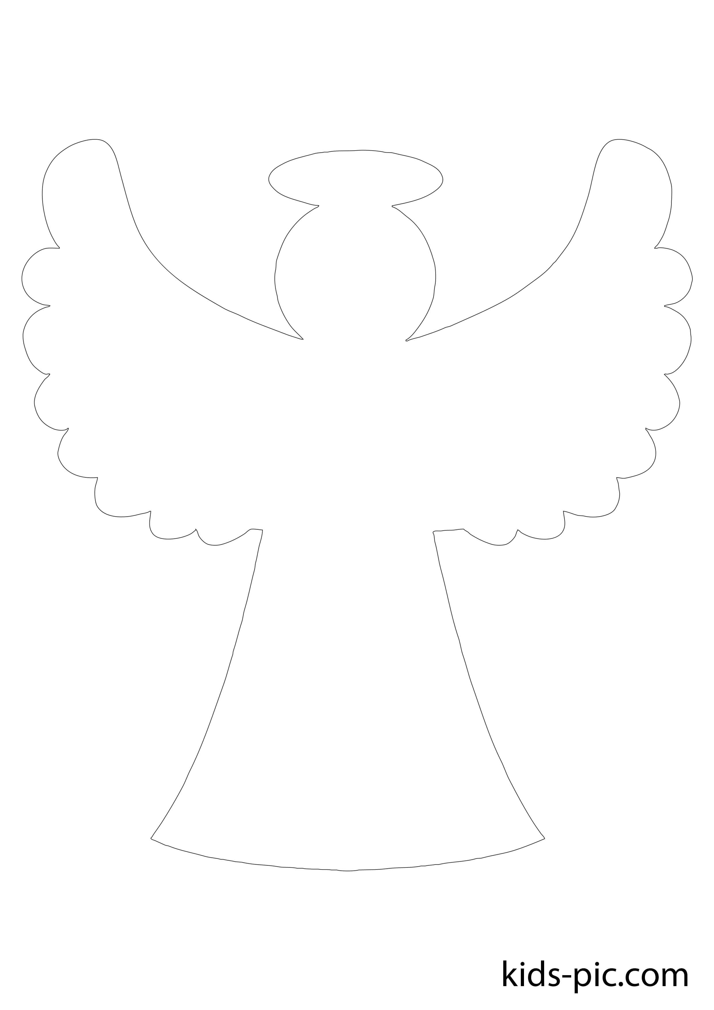 Ангел из бумаги своими руками: мастер-класс с шаблонами для вырезания