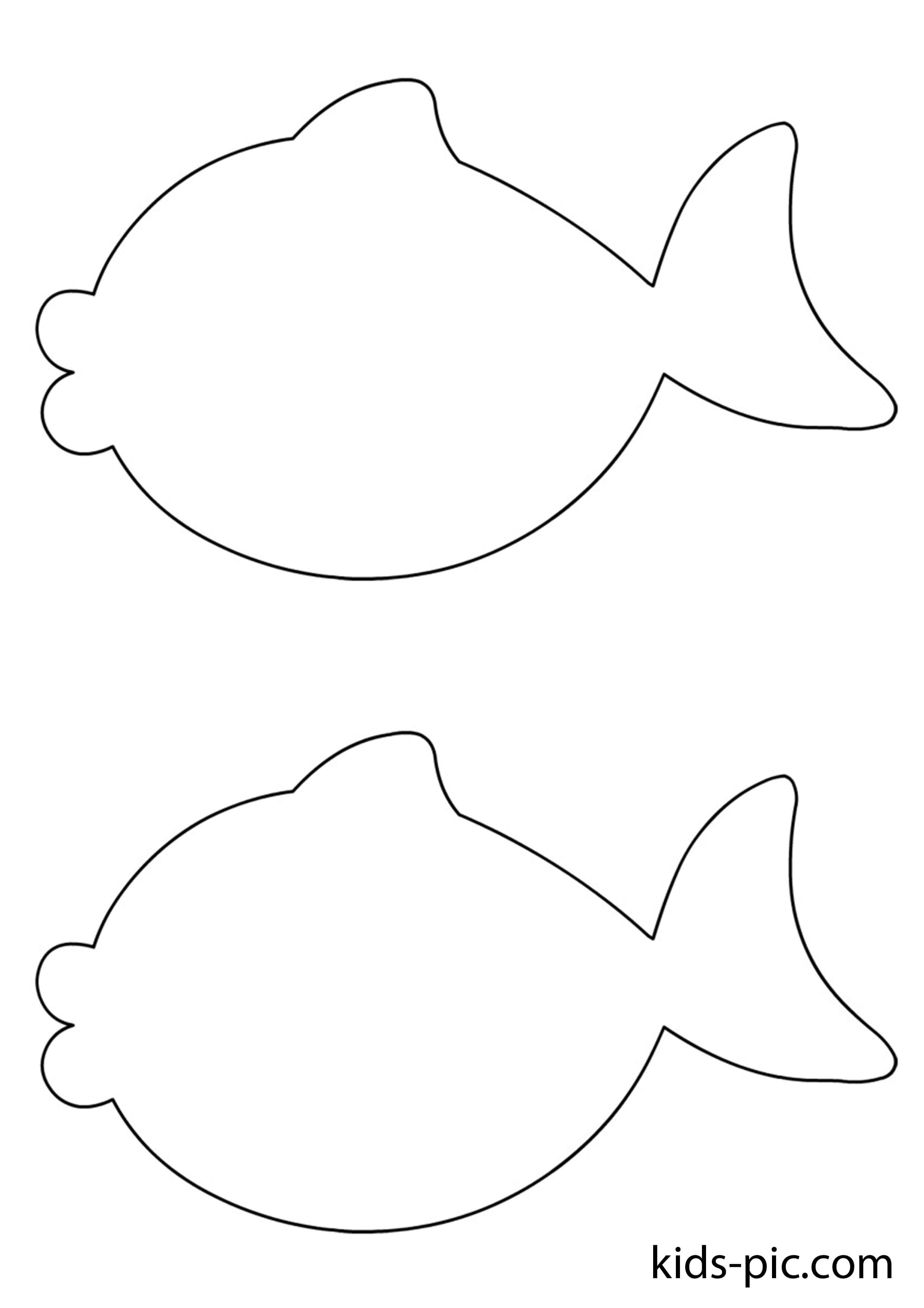 fish templates to print
