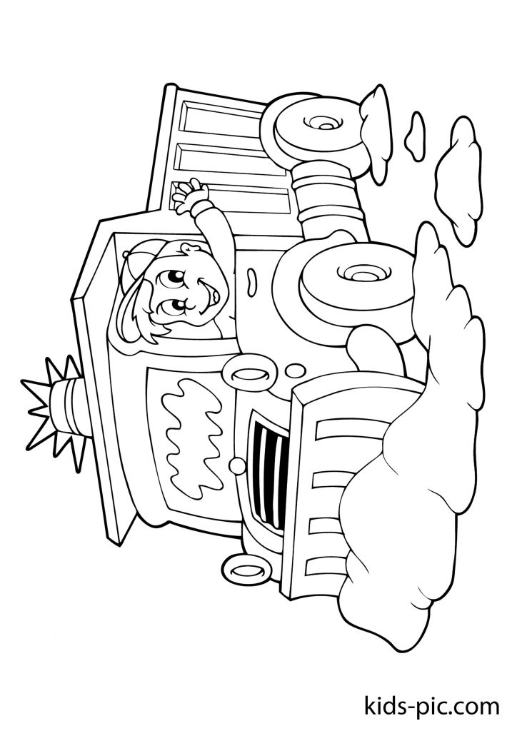 snow plow truck coloring pages