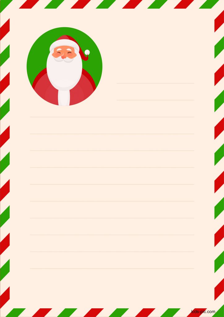 letter from santa template free
