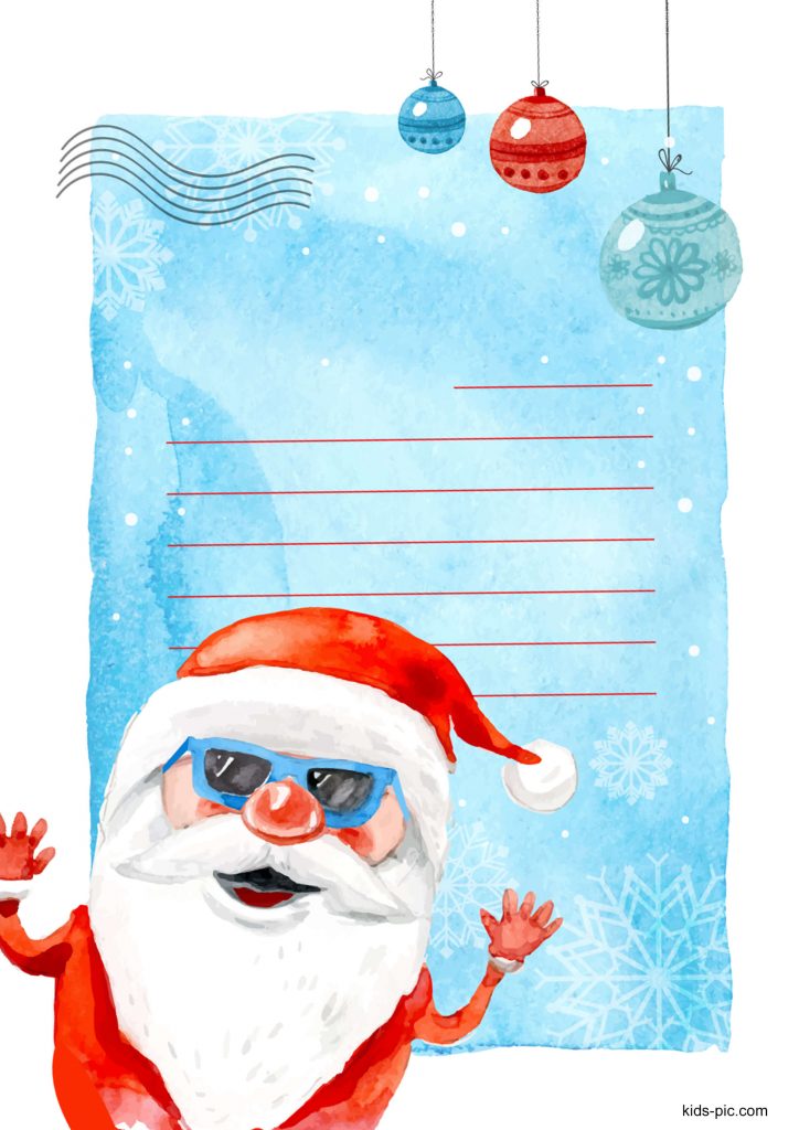 letter from santa free printable