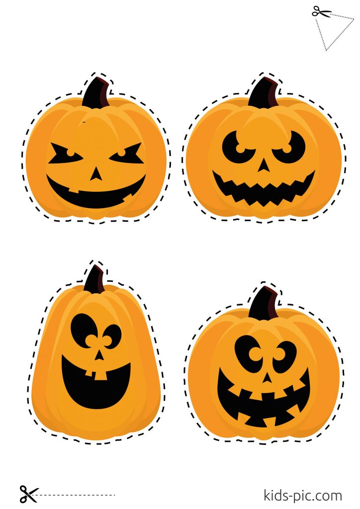 pumpkin template to cut out